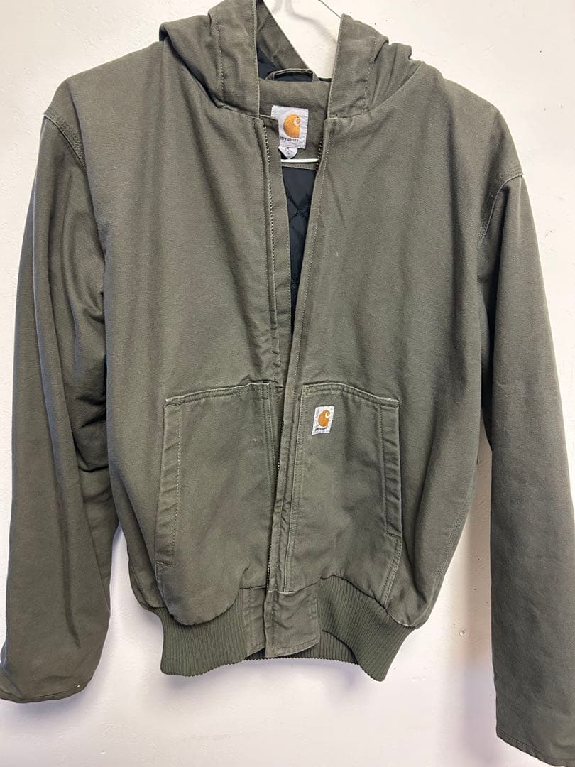 Carhartt アクティブジャケット S オリーブ