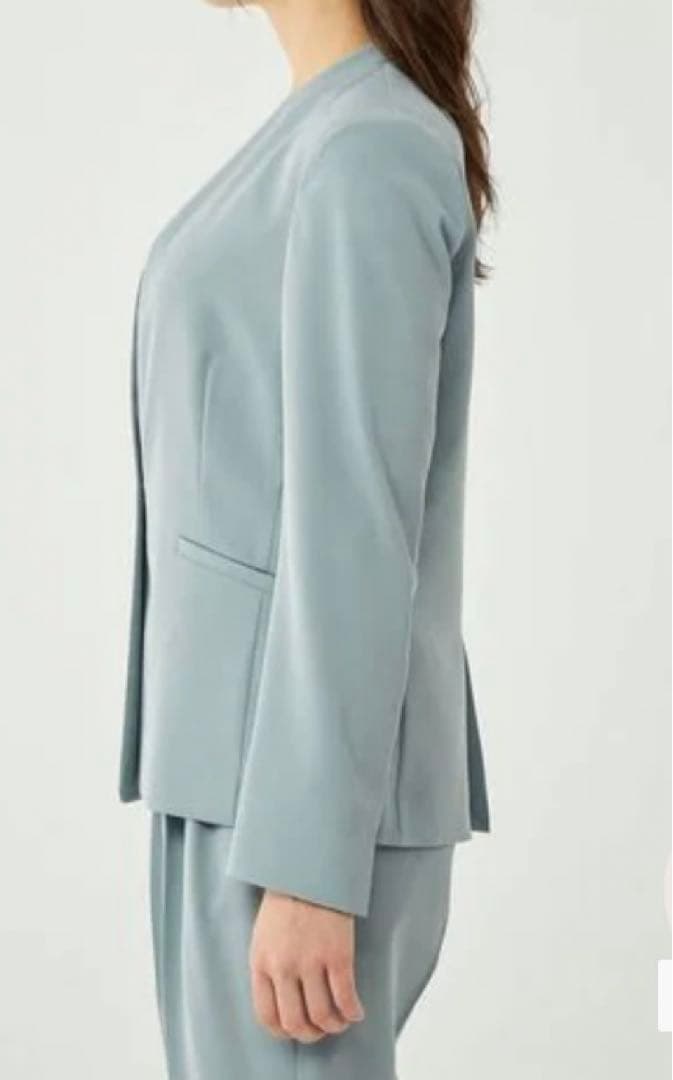 グリーンレーベルリラクシング　パンツスーツ　ジャケット　セットアップ　カチリラ