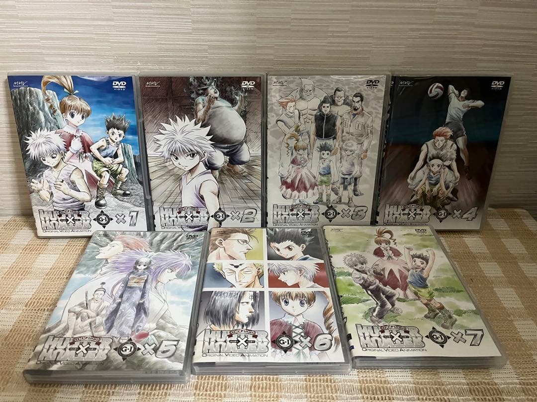 OVA ハンター×ハンター G・I Final 全7巻セット DVD セル版