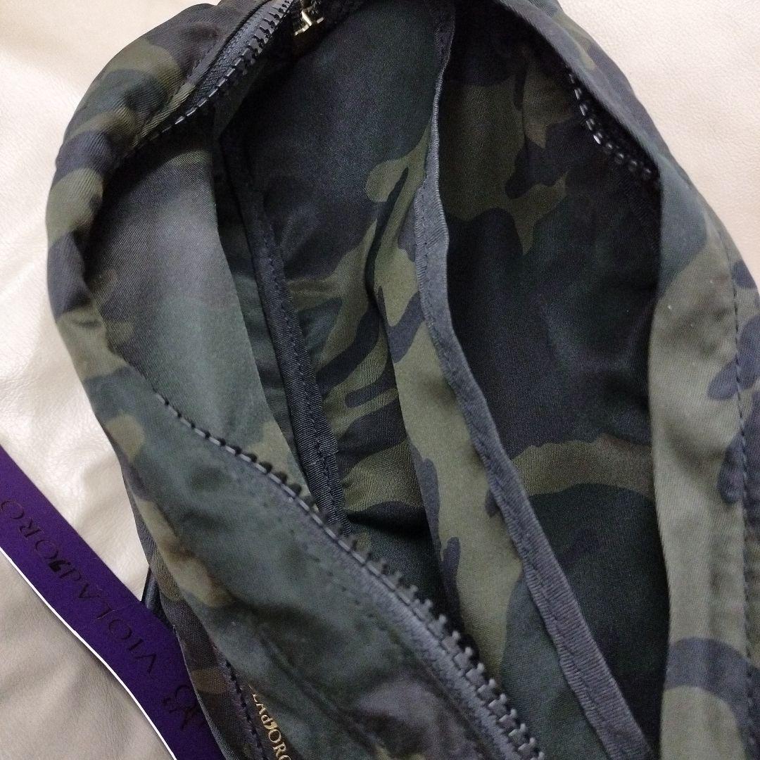 VIOLAd'ORO ヴィオラドーロ　新品❗カモフラ柄ボディバッグ　¥13200