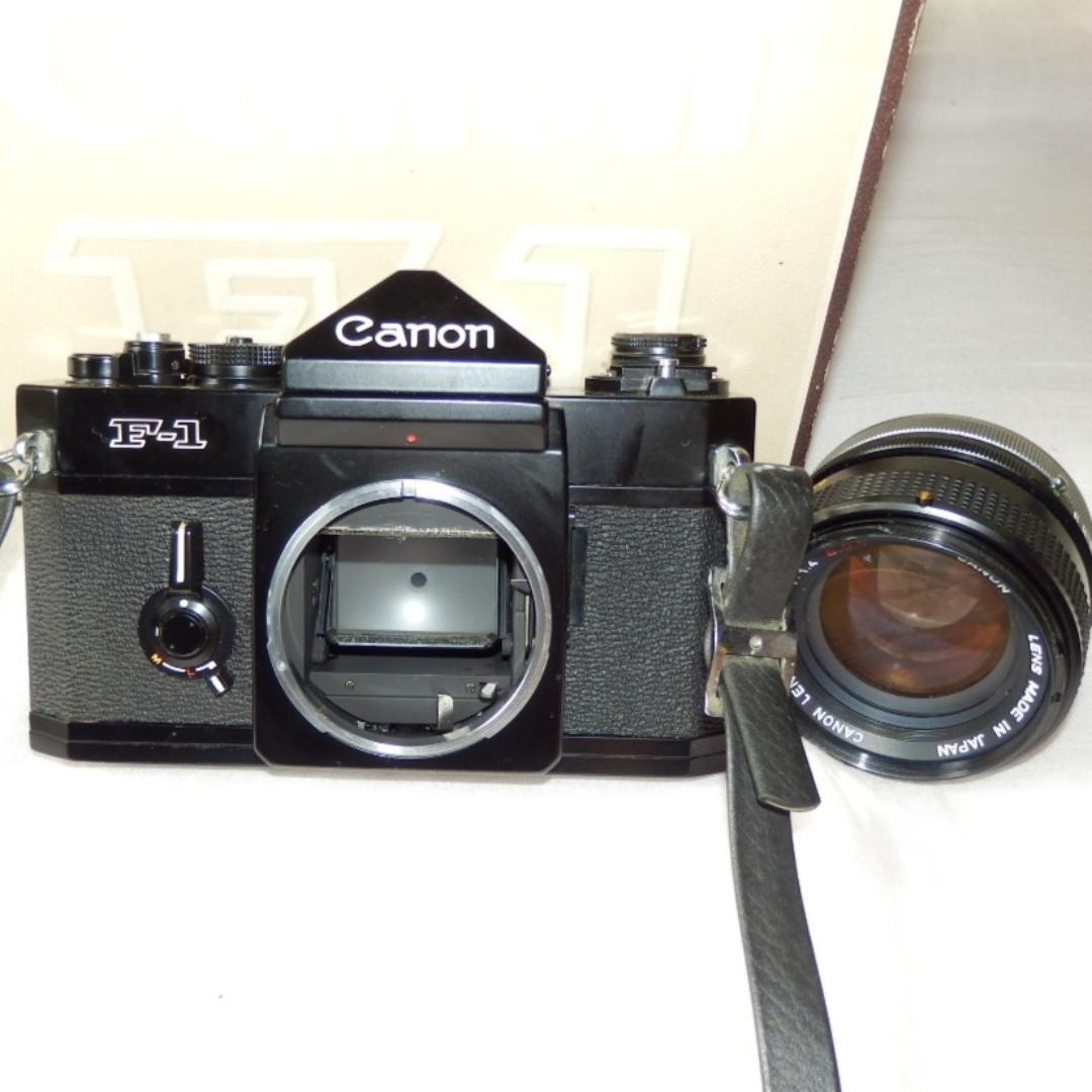 ★箱付き❤️動作品★旧 F1❤️前期★キャノン★FD50ｍｍ単焦点レンズ❤️美品