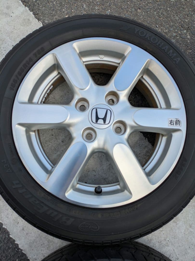 美品✨ N-ONE jg1プレミアム 純正ホイール① (155/65R14)