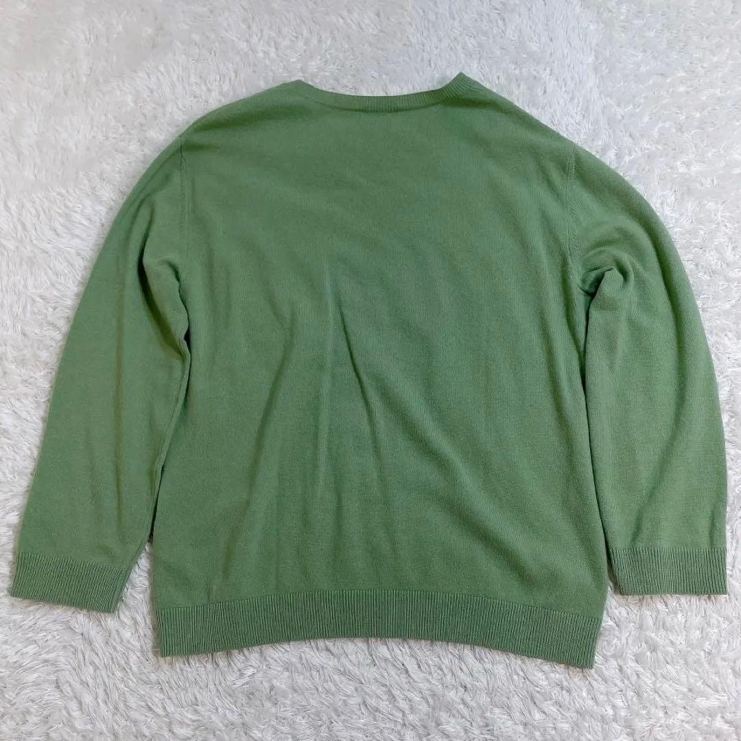 VALENTINO ジェイミーリード コラボニット カシミヤ混 グリーン XL