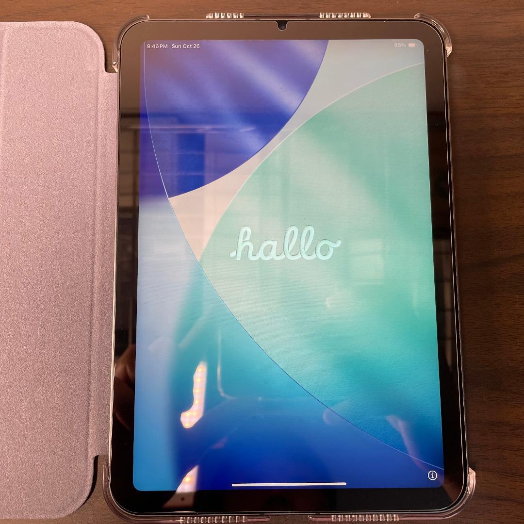 ②iPad mini 第6世代 256GB Wi-Fi+Cellular