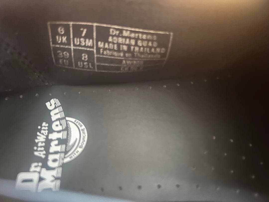 ドクターマーチン　エイドリアン　クアッド　UK6 タッセルローファー　ブラック