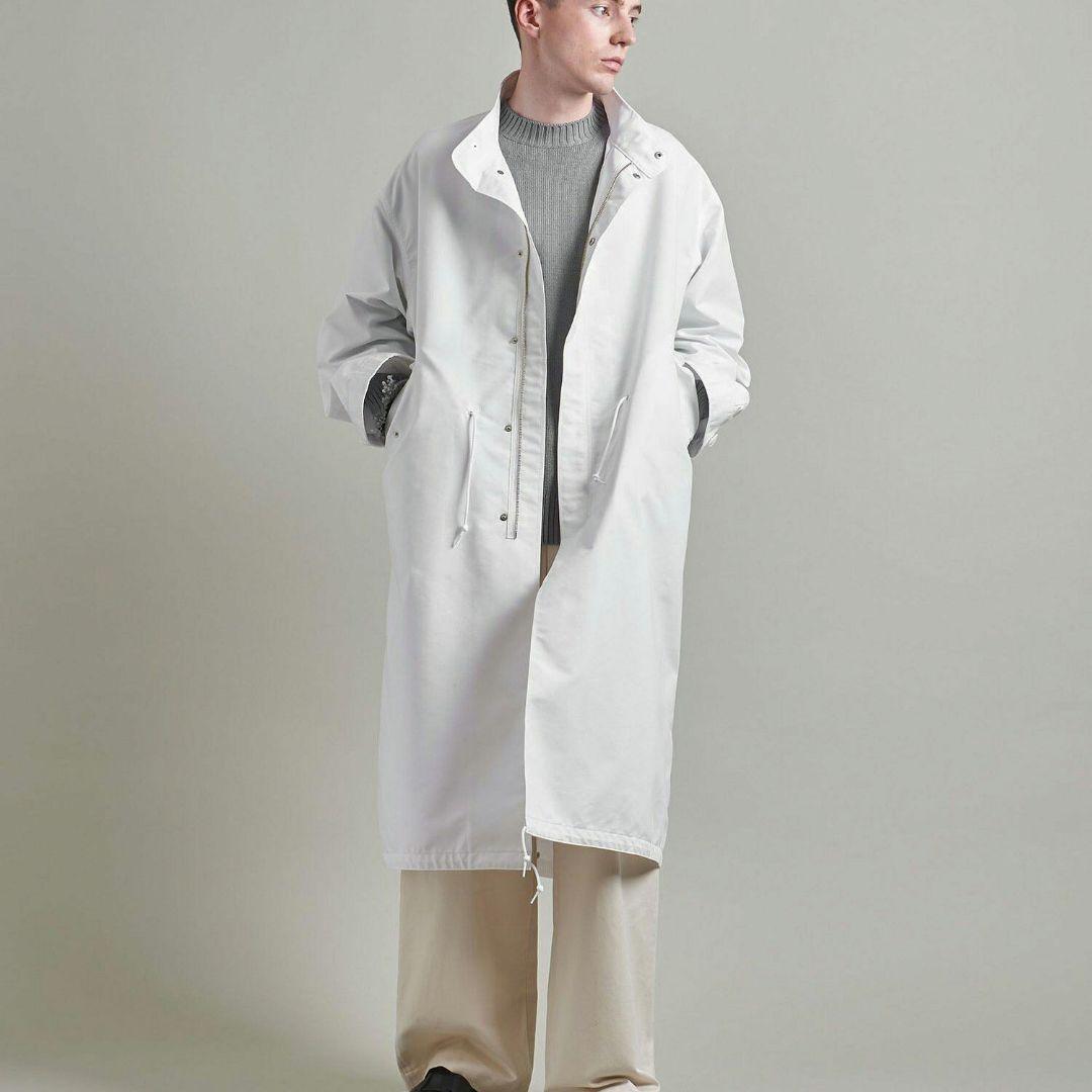 LOEFF ロエフ　スタンドカラー　ミリタリーコート　ロングコート　ユニセックス