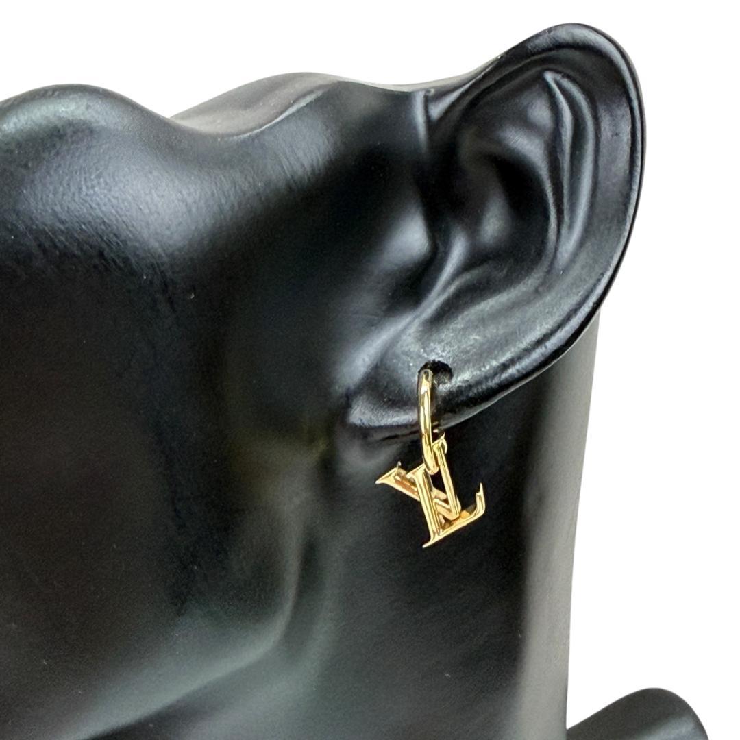 LOUIS VUITTON ピアス LV フローラグラム M01025 片耳