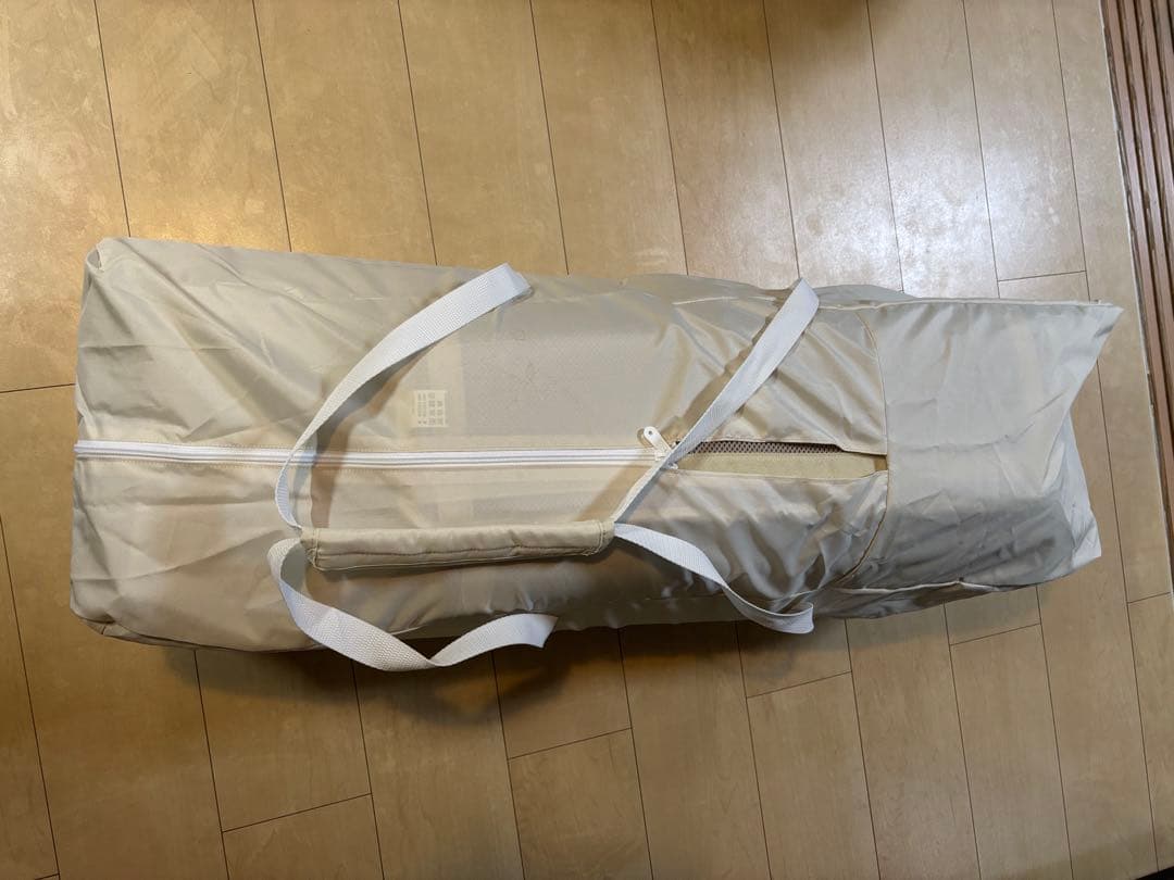 藍　ココネルエアー ベビーベッド ホワイト