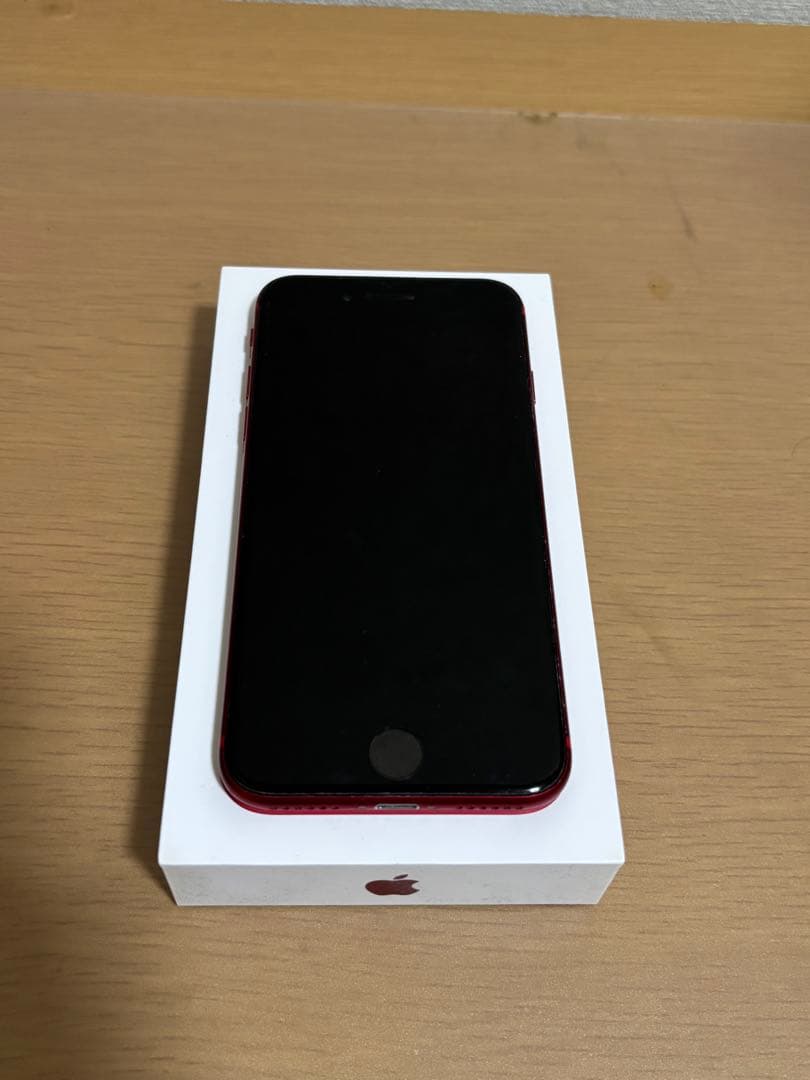 iPhone SE 第2世代 64GB 赤 iFaceケース付き SIMフリー
