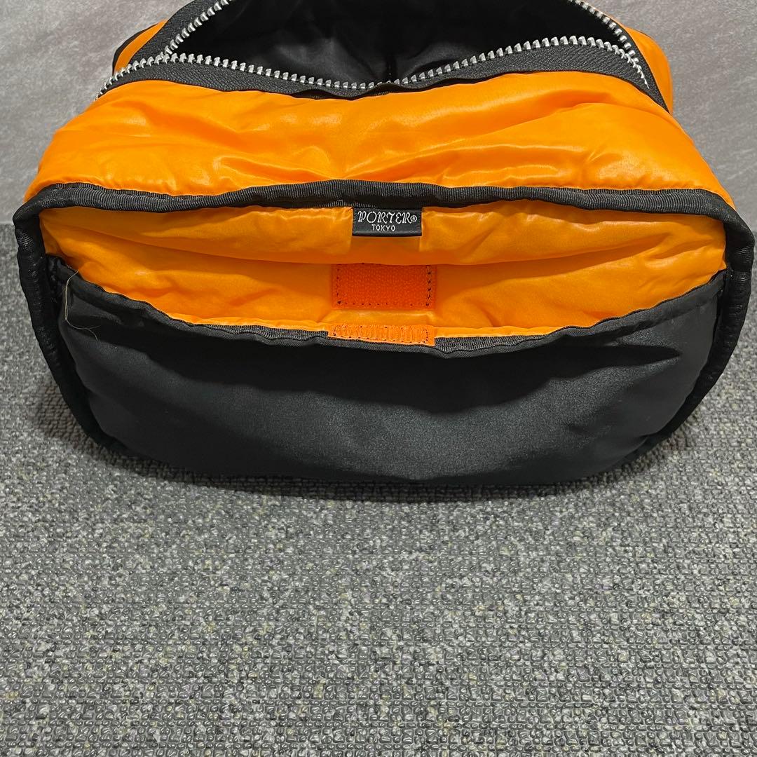 未使用級✨ PORTER タンカー ボディバッグウエストバック 黒 ヒップバッグ