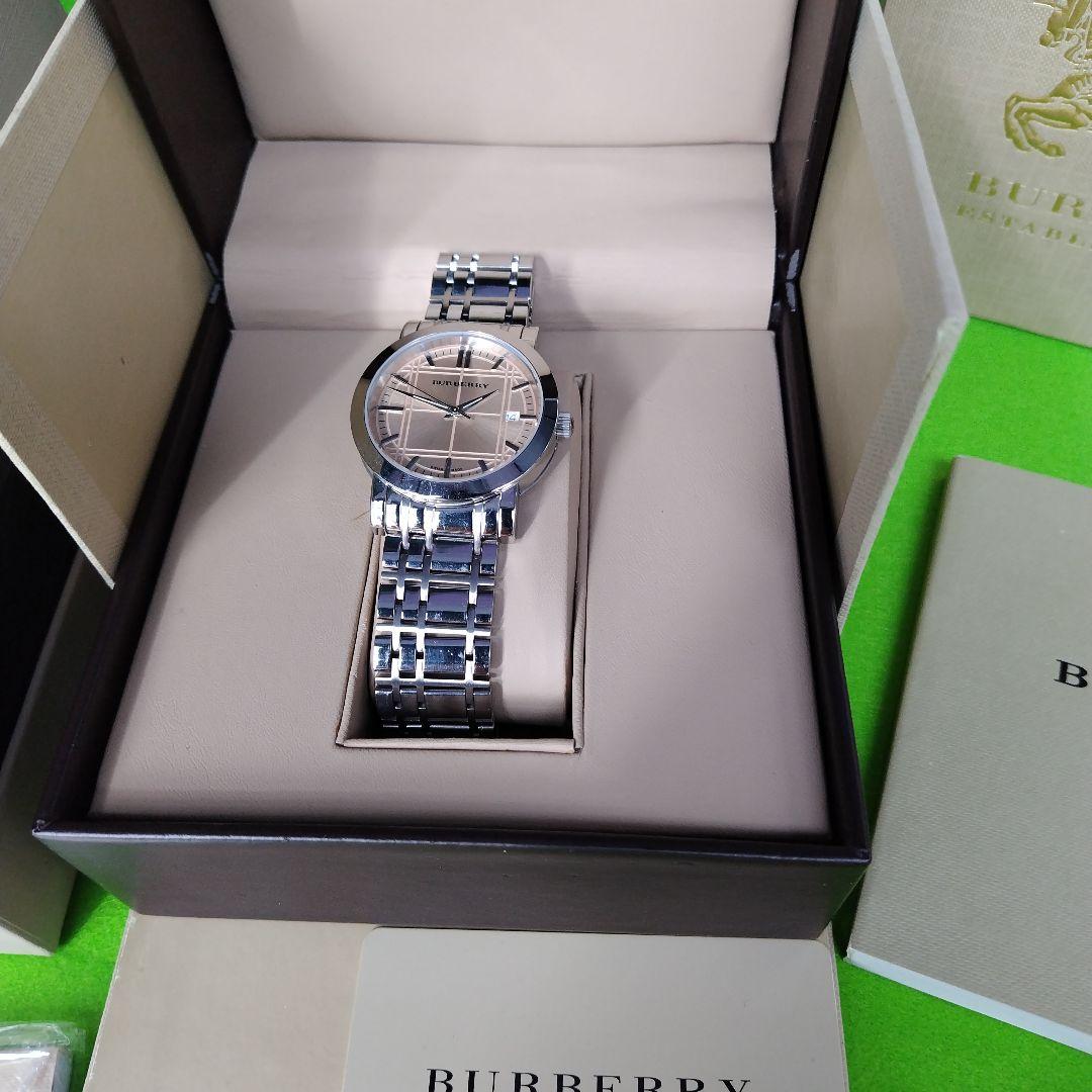 BURBERRY 腕時計 シルバー ゴールド 付属品あり