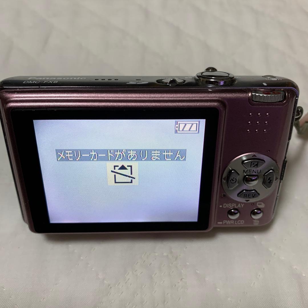 ☆Panasonic 【DMC-FX8 】ピンク コンパクトデジタルカメラ