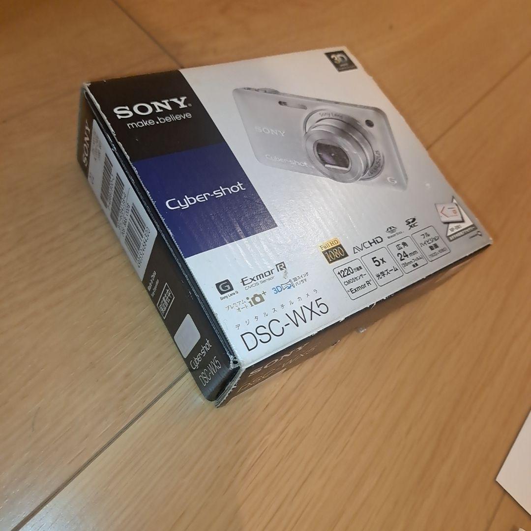 【美品】 ソニー SONY DSC-WX5 パープル デジタルカメラ