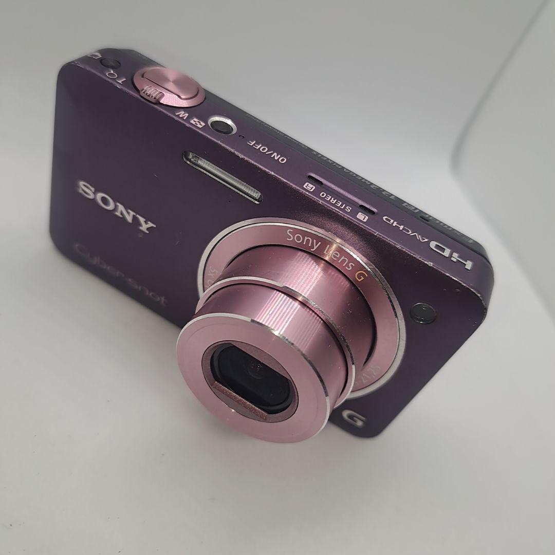 【美品】 ソニー SONY DSC-WX5 パープル デジタルカメラ