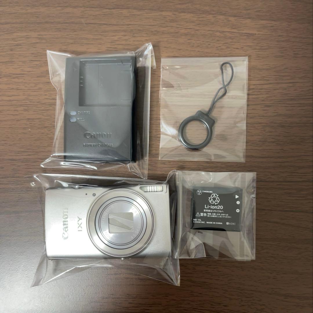 【美品】 Canon IXY650 純正充電器 純正バッテリー リングストラップ