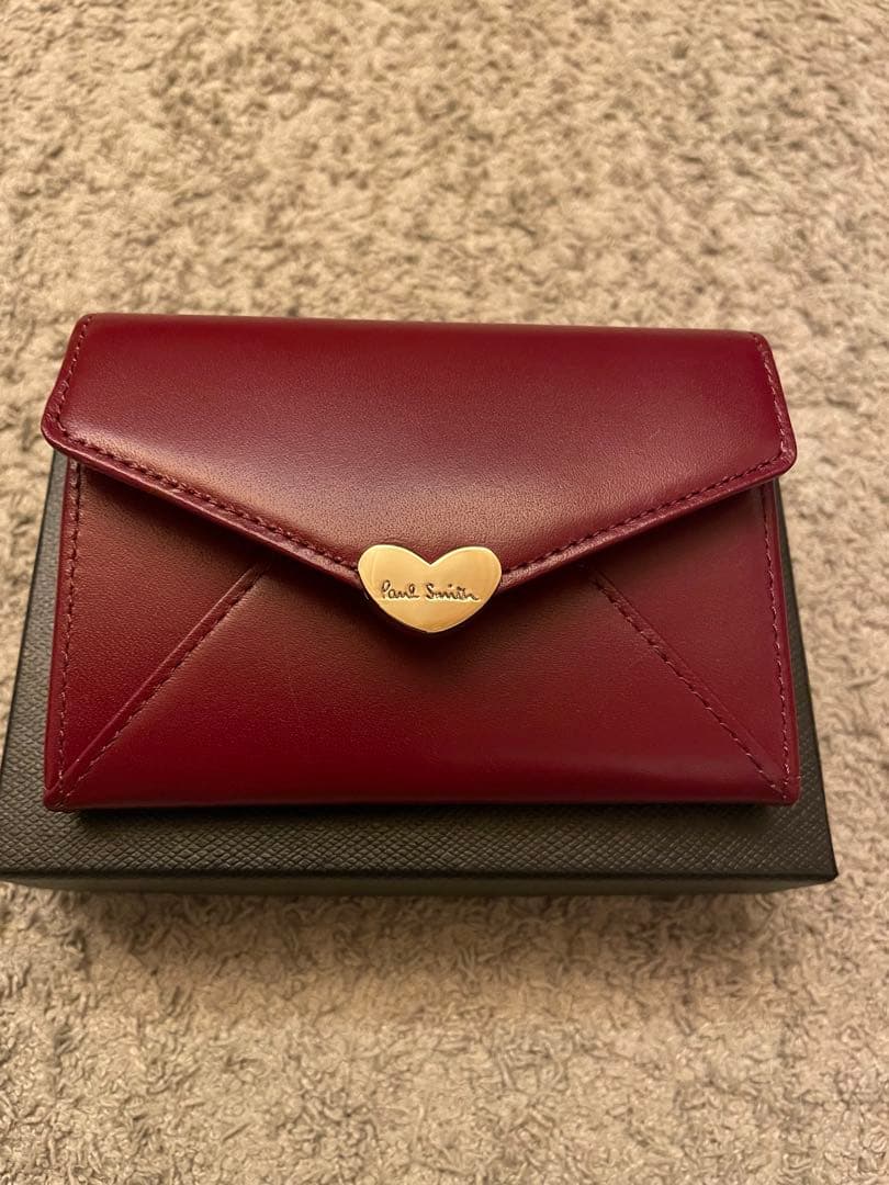 【値下げ中】ポールスミス　名刺入れ　ラブレター