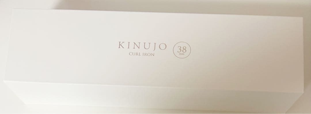 絹女　KINUJOCURL IRON キヌージョ カールアイロン 38mm コテ