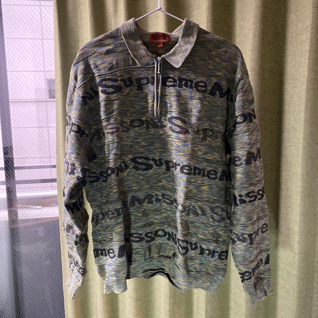 Supreme Missoniジップアップニット