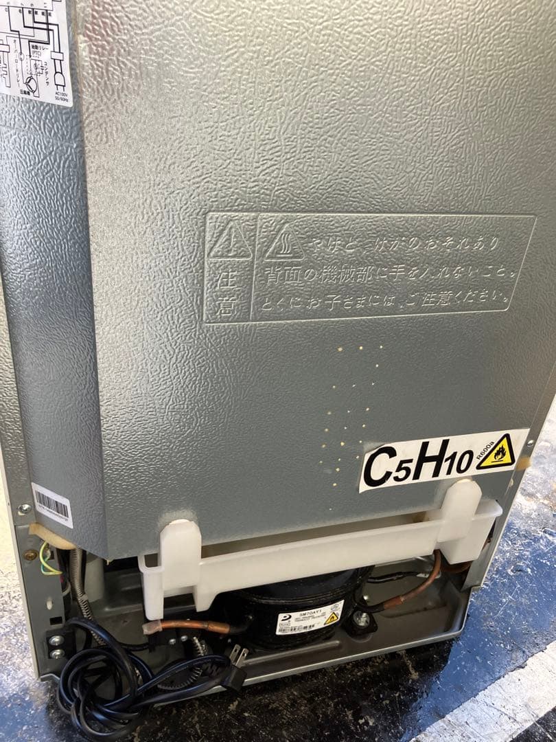 大阪引取限定　ホワイト冷蔵庫 NTR-149VA 149L 2019年製