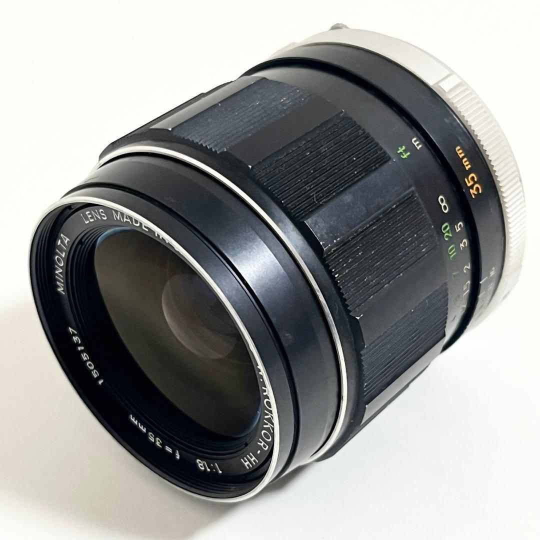 レンズ(単焦点) MINOLTA MC W.ROKKOR 35mm F1.8