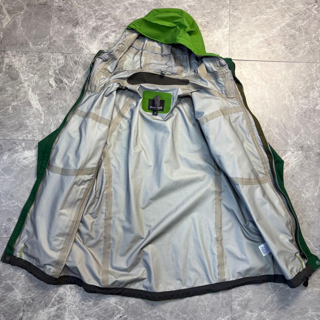 極美品　モンベル　3in1フォールラインパーカー　ハードシェル　メンズ　S