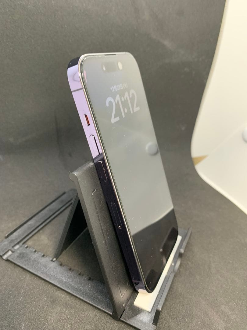 美品 iPhone 14 Pro 256GB ディープパープル / 箱あり