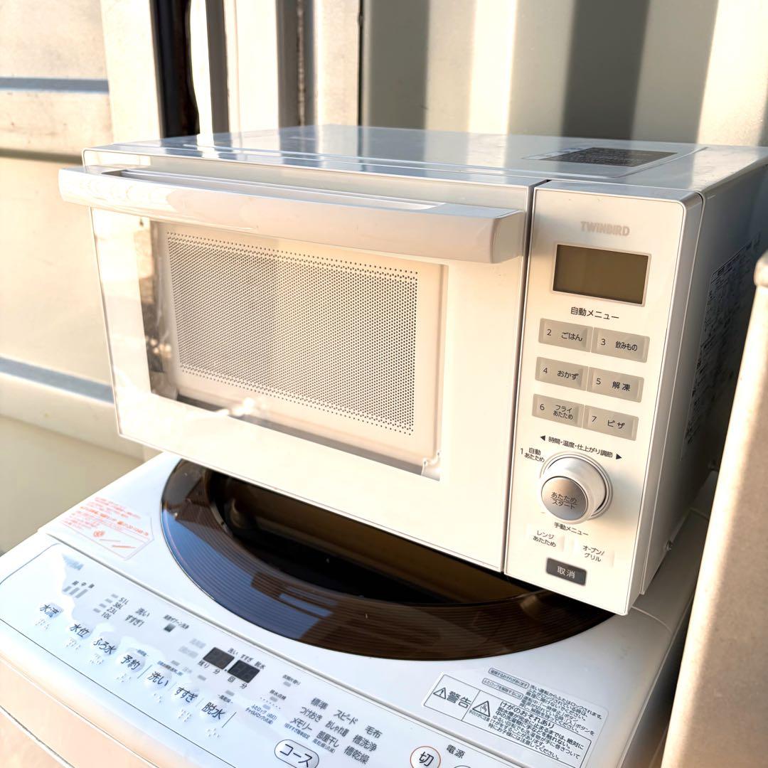 105運搬取付無料！純正メーカー生活家電4点セット！これで全部揃う！完動美品！！