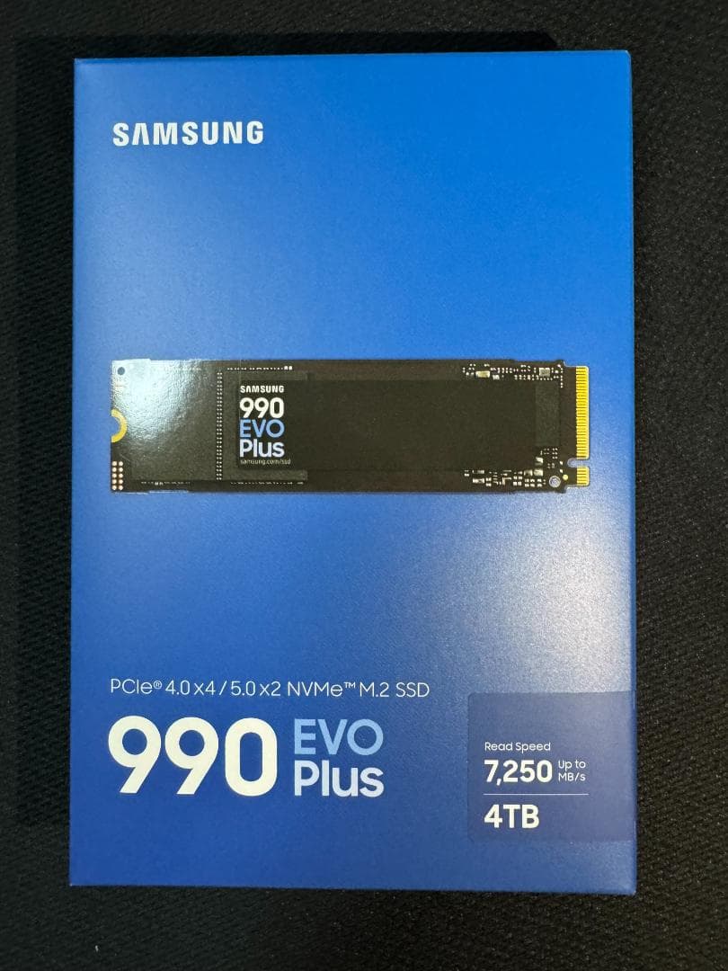 【新品未開封】Samsung 990 EVO Plus 4TB 内蔵型SSD