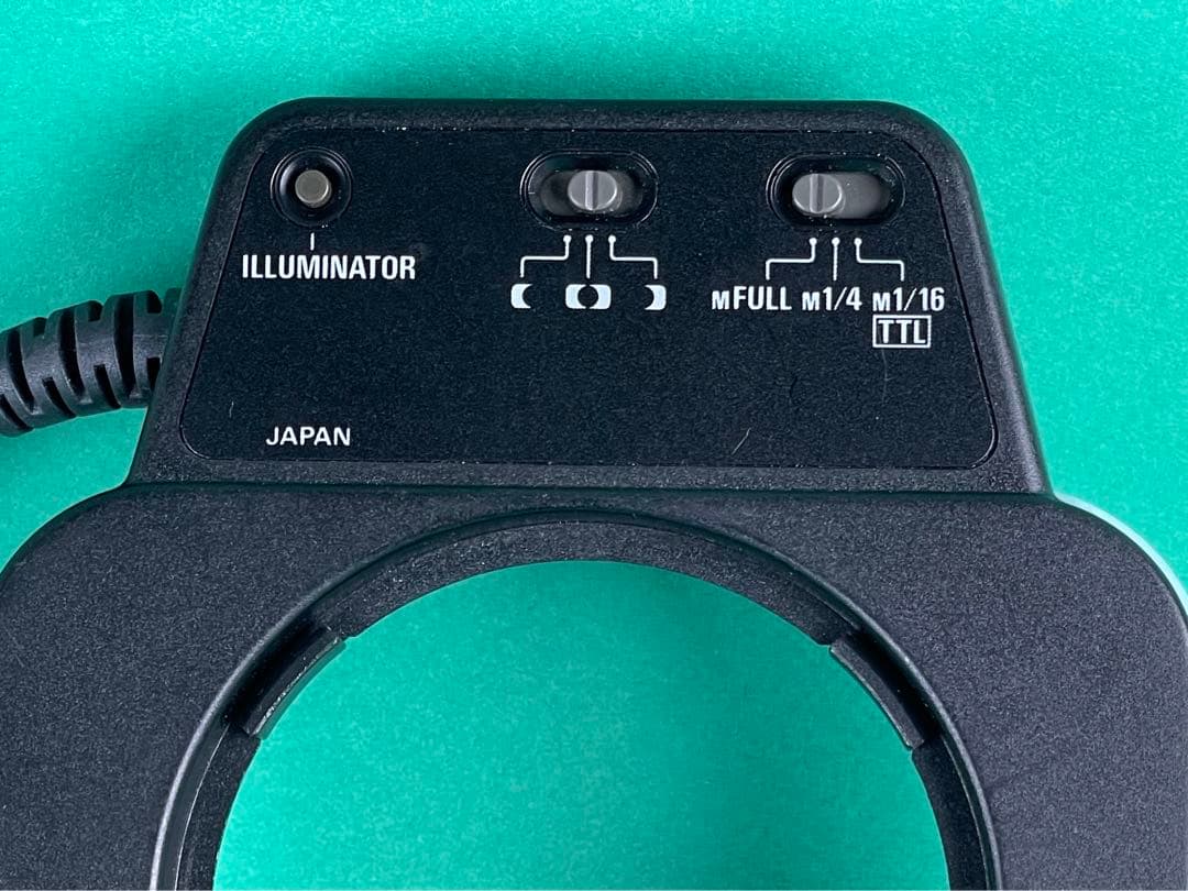 ストロボ　Nikon マクロスピードライト　SB-21+AS-14