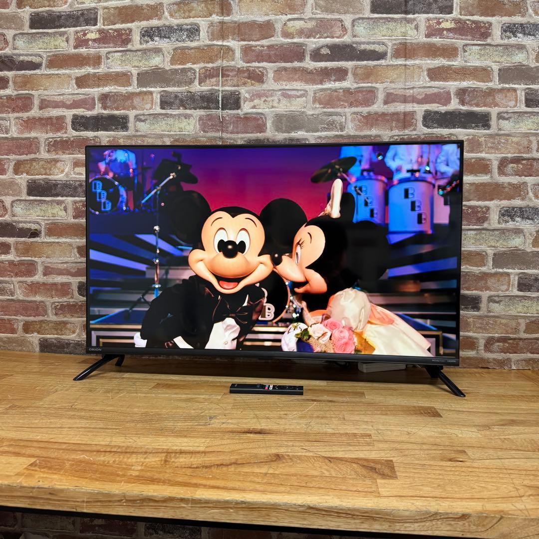 ORION 40インチ チューナーレス スマートテレビ SAFH401 アプリ○