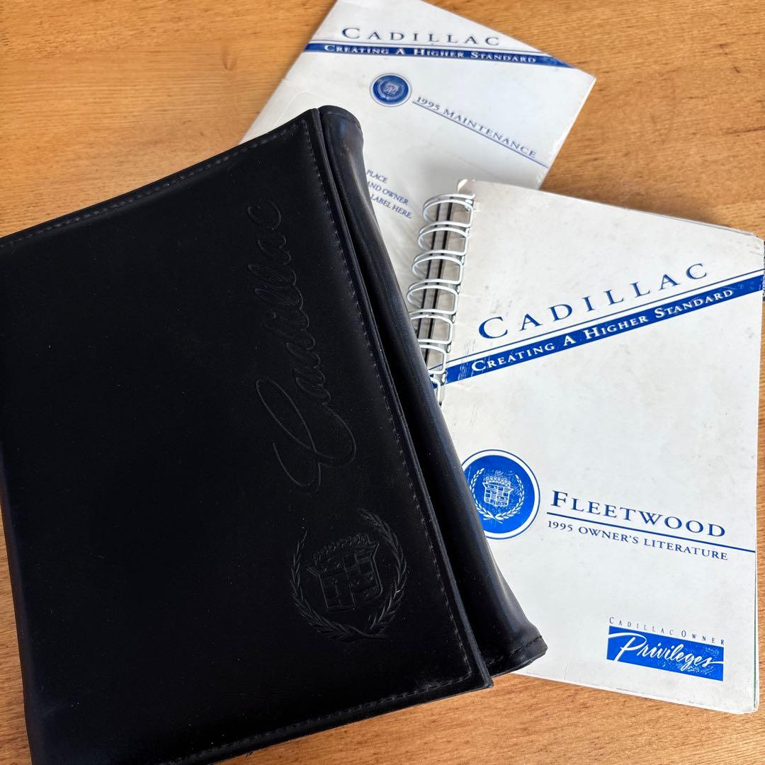 1995年Cadillac Freetwood ブロアムオーナーズマニュアル