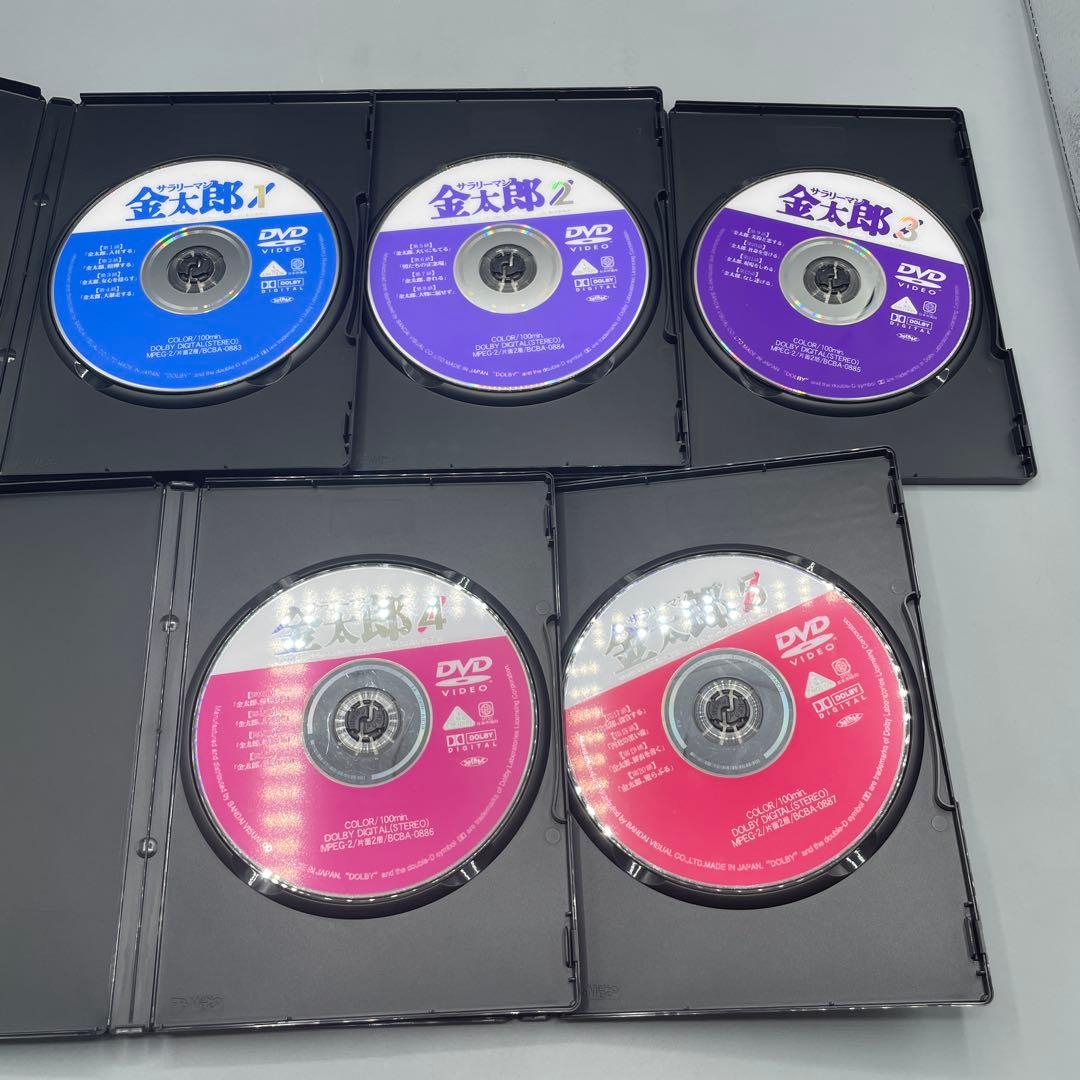 DVD アニメ サラリーマン金太郎 全5巻 セル版