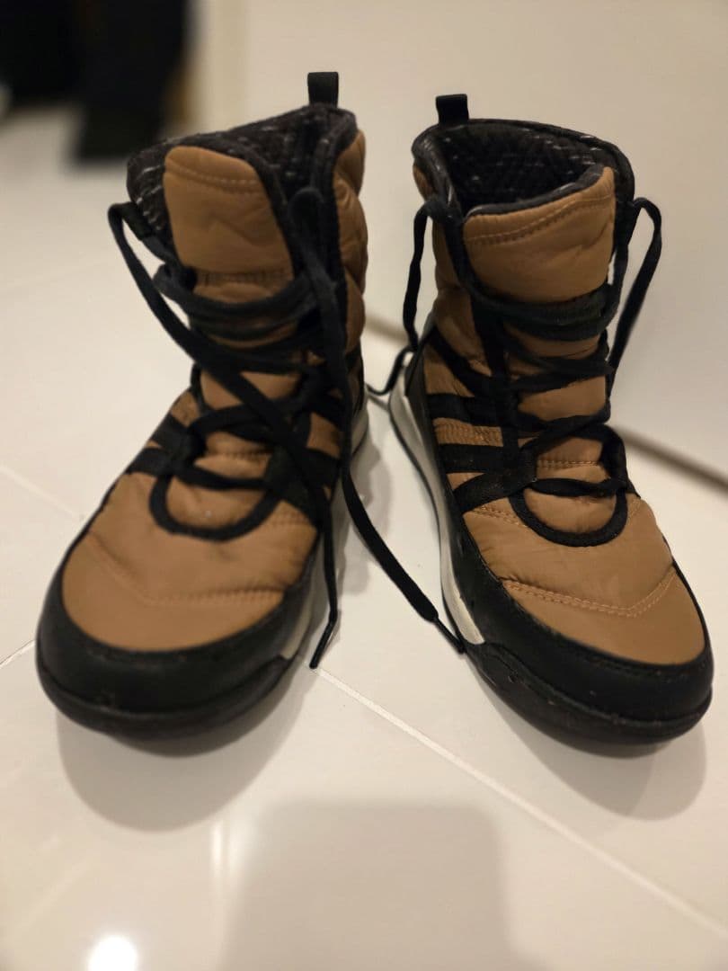 SOREL ブラウン レースアップブーツ