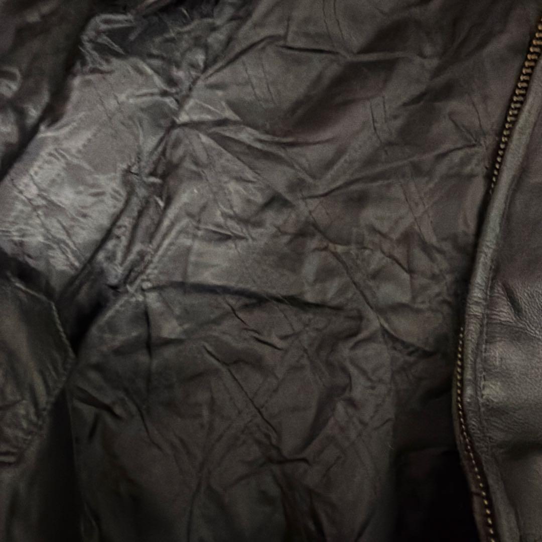 St. John's Bay スイングトップ　レザージャケット 90s