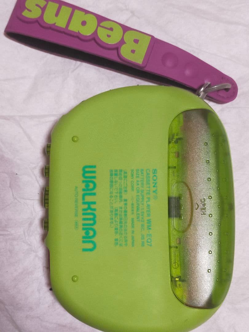 SONYのWALKMAN BEANS（ジャンク品）
