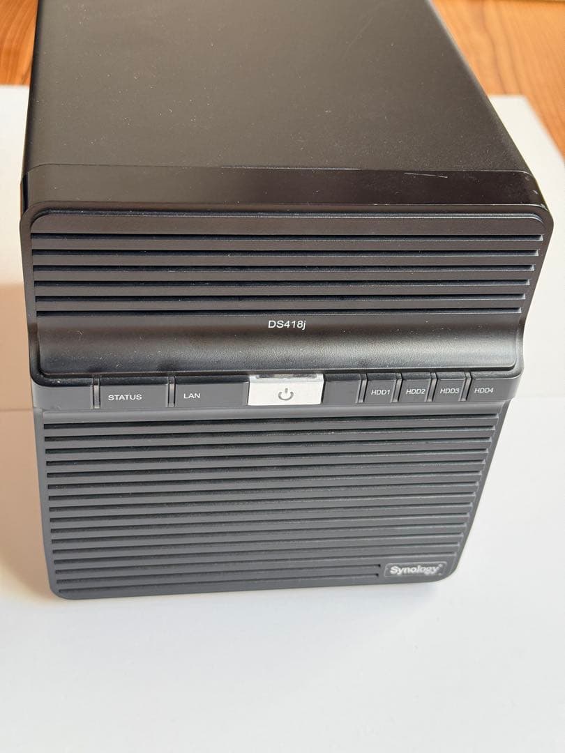 Synology DS418j NAS 4ベイ