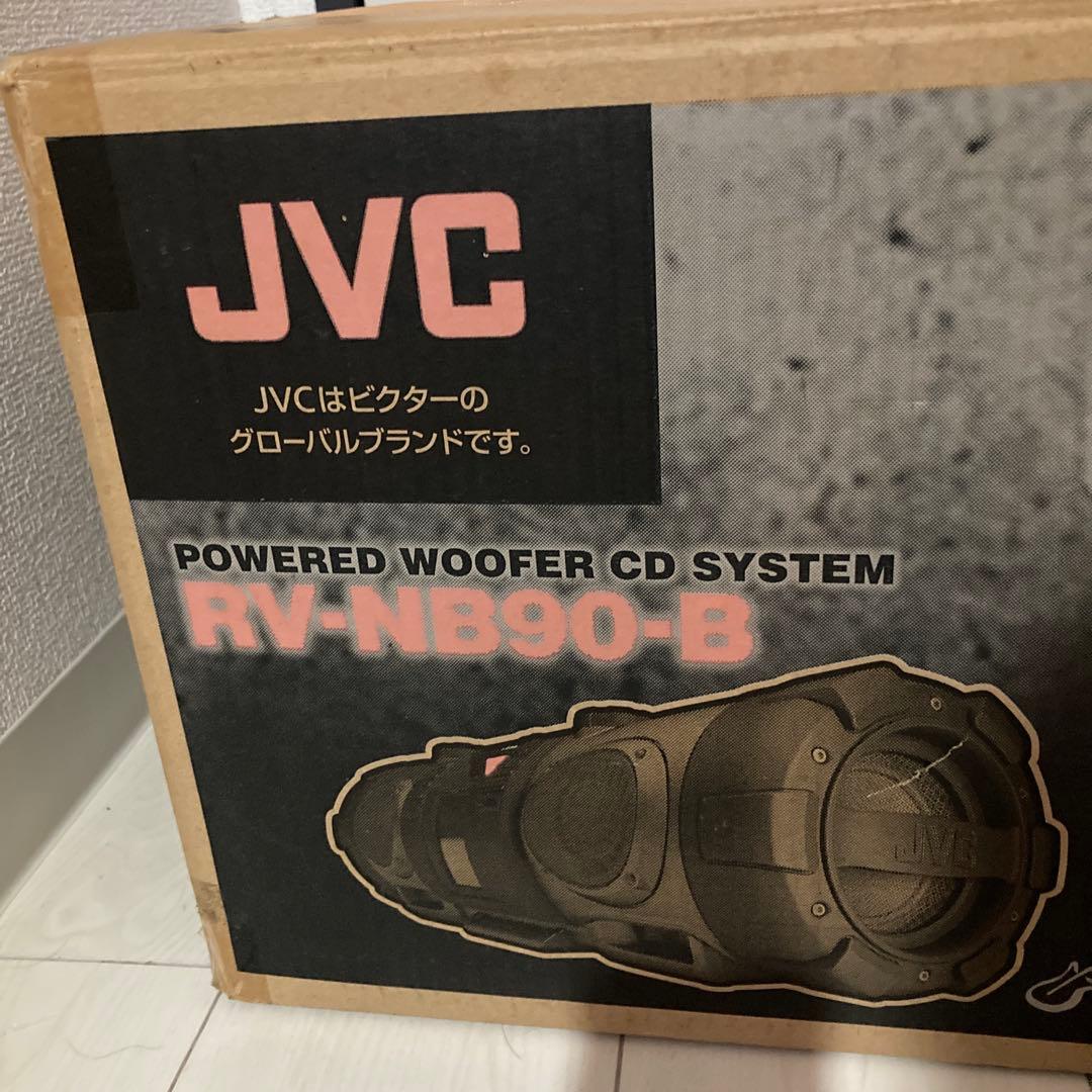 JVC RV-NB90-B Bluetoothポータブル パワードウーファー