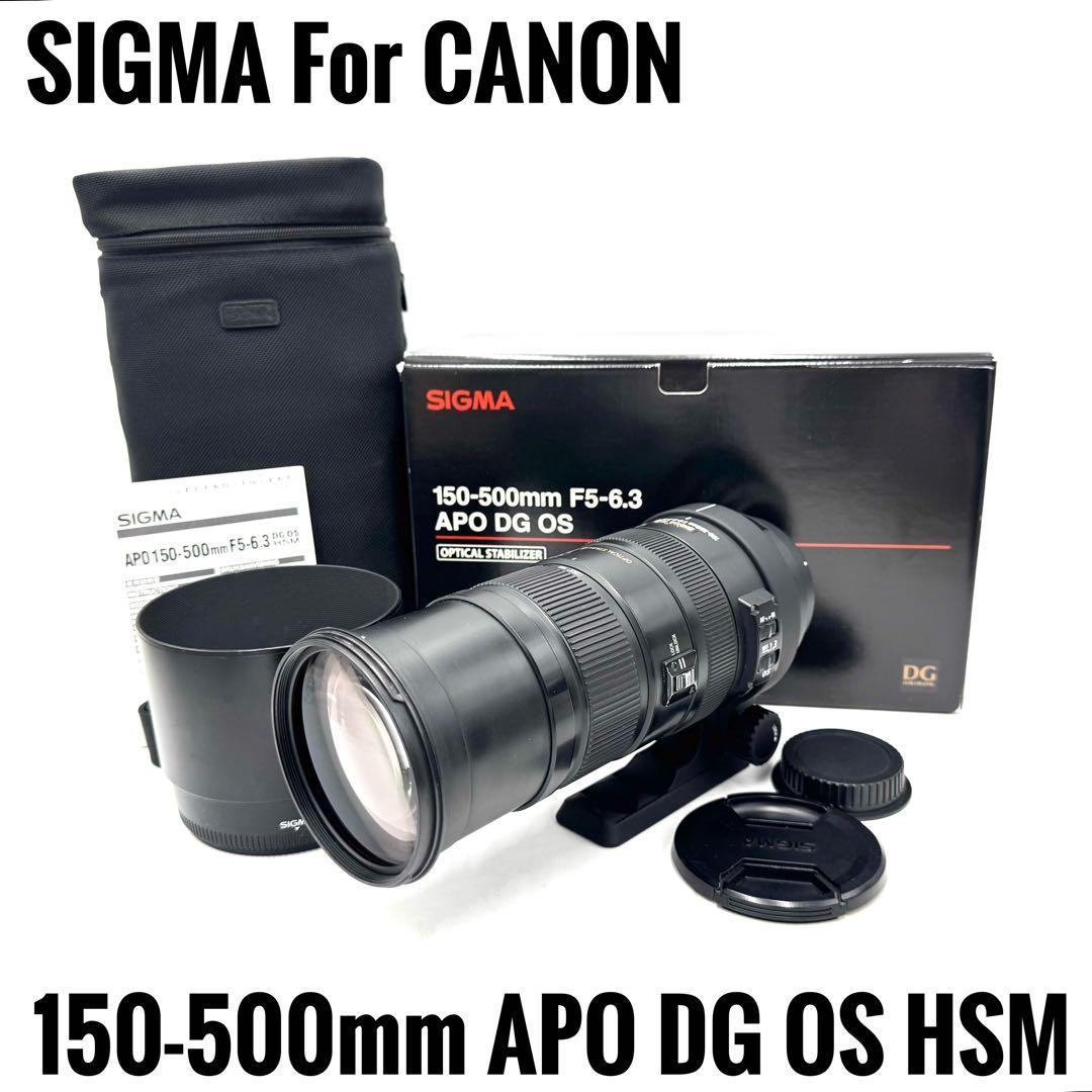 ❁動作良好❁SIGMA 150-500mm DG OS HSM CANON 用
