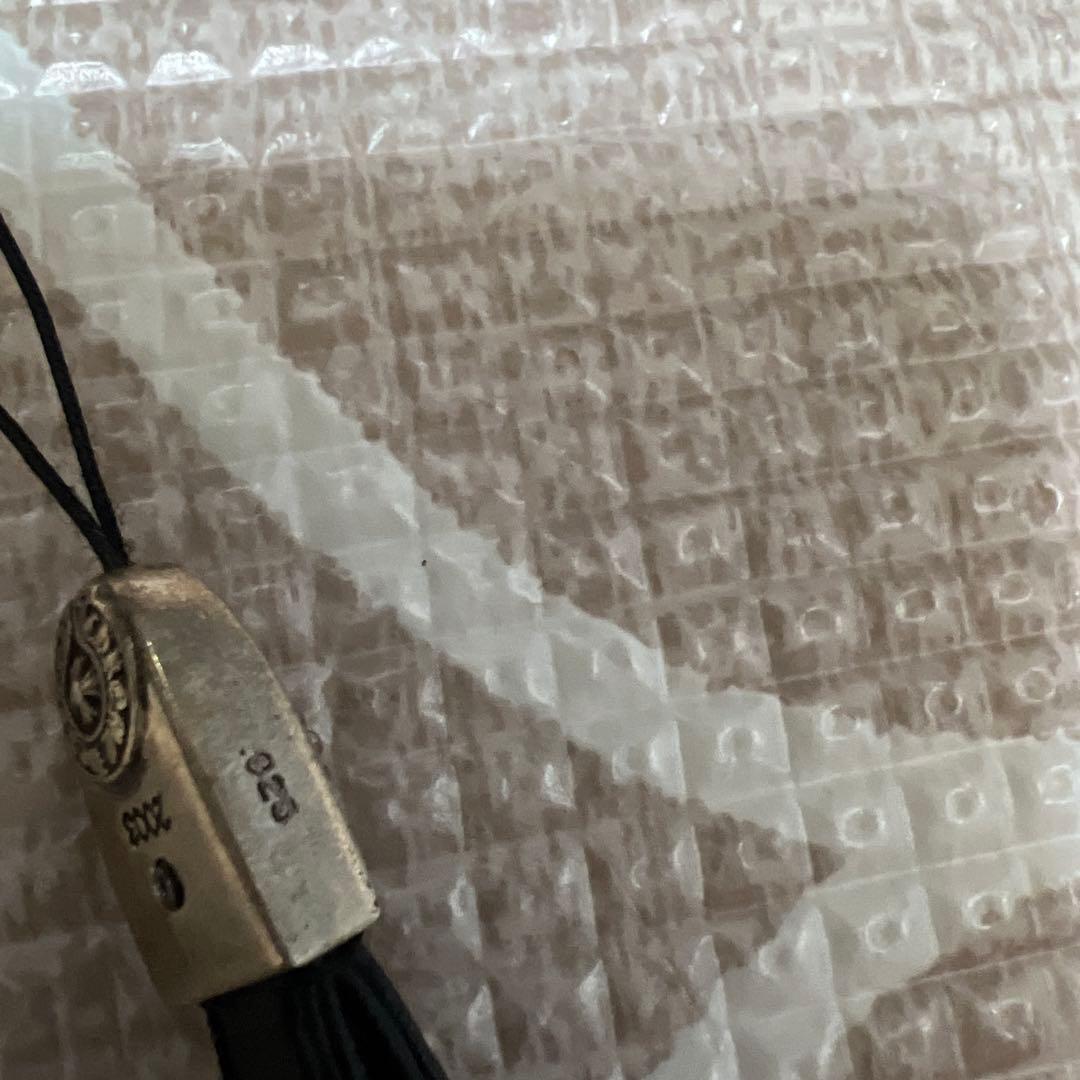 クロムハーツ　ブラックレザー ストラップ 2003