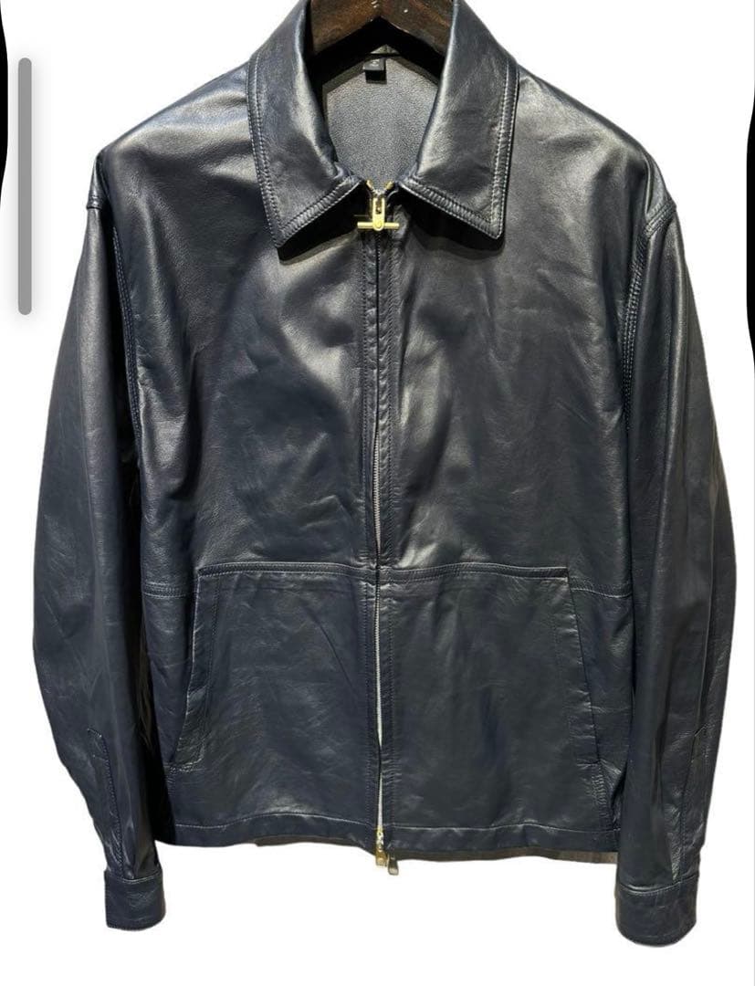 専用！定価約30万円【赤字覚悟】dunhill レザー ジャケット 黒