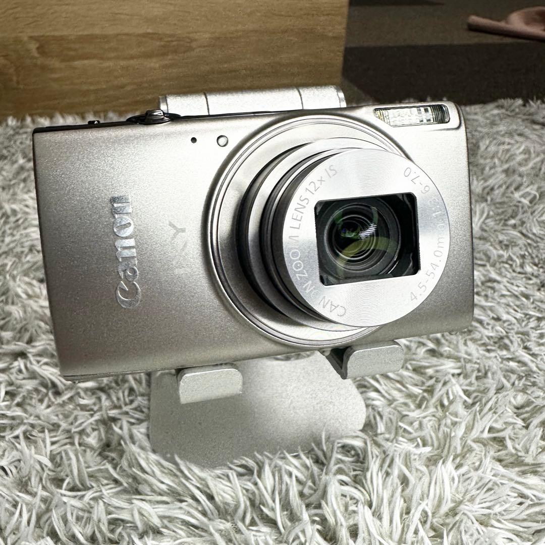 【極美品】Canon IXY 650 シルバー コンパクトデジタルカメラ