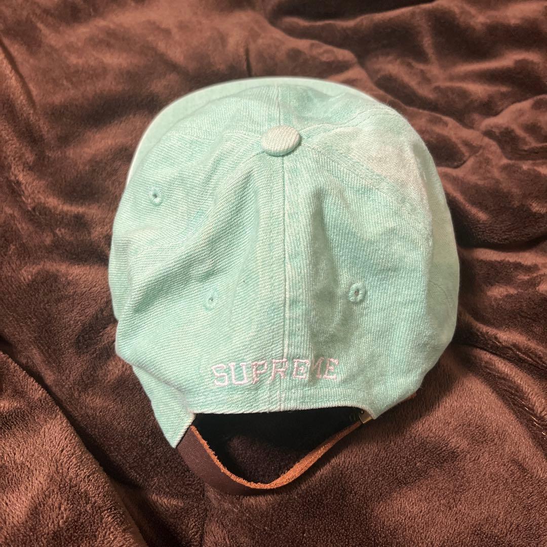 【希少】シュプリーム　S LOGO CAP キャップ　エメラルドグリーン