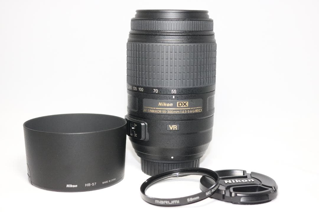 大人気⭐️超望遠レンズ ⭐️Nikon 55-300㎜ VR⭐手振れ補正