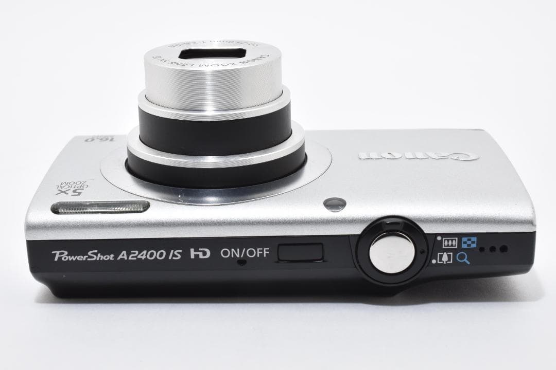 Canon PowerShot A2400 コンパクトデジタルカメラ シルバー