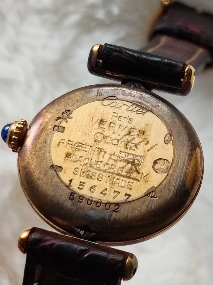 Cartier　カルティエ　腕時計　マストコリゼ　フランス　ヴィンテージ　スイス