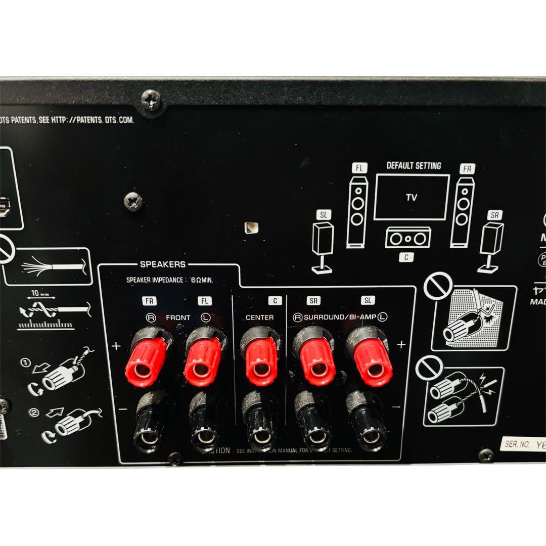 ヤマハ AVレシーバー RX-V385 リモコン付き ヤマハ AVアンプ