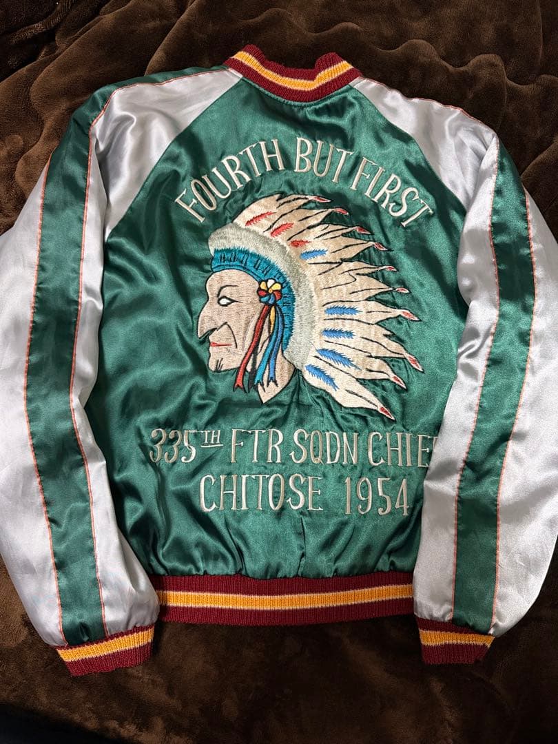 ２面用 テーラー東洋 USA Hawaii 日本限定スカジャン vintage