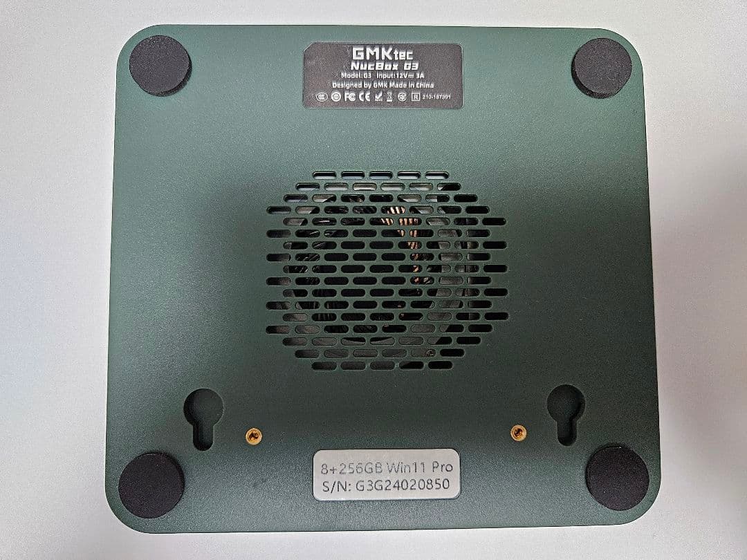 ミニPC GMKtec Nucbox G3 N100 16GB 256GB