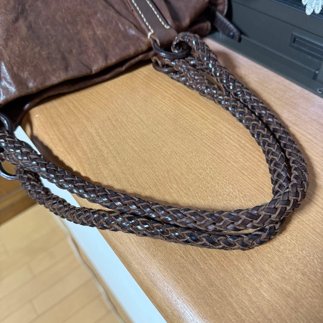 フルハウス　genten ゲンテン　オールレザー　総革　大きめトートバッグ