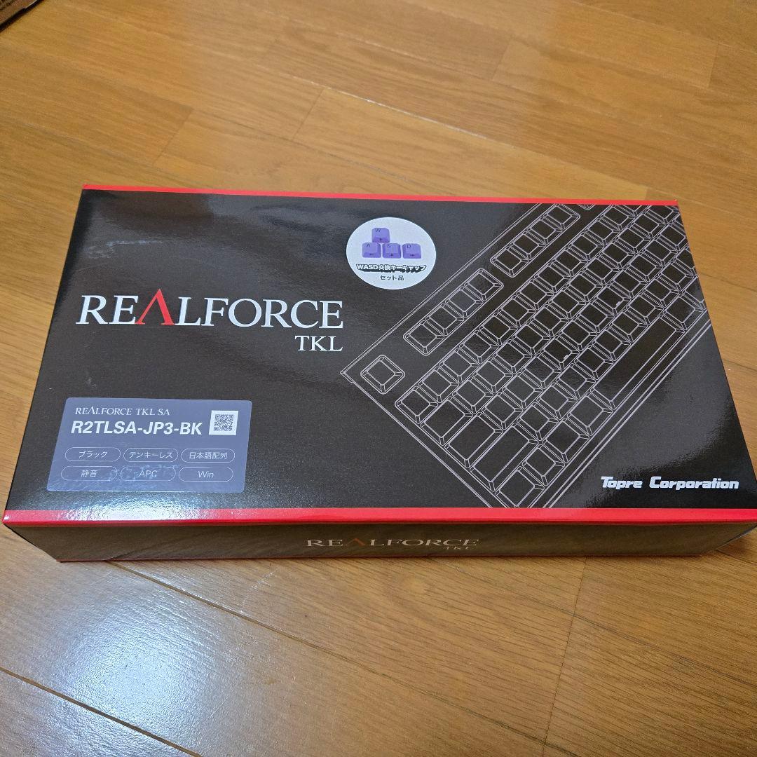 【ジャンク】REALFORCE R2TLSA-JP3-BK